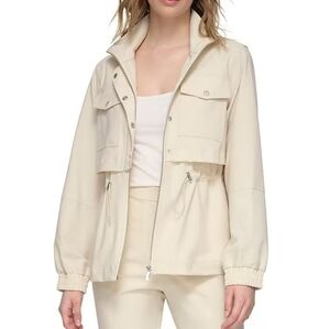 Calvin Klein Collection Cream Utility Jacket and Pants